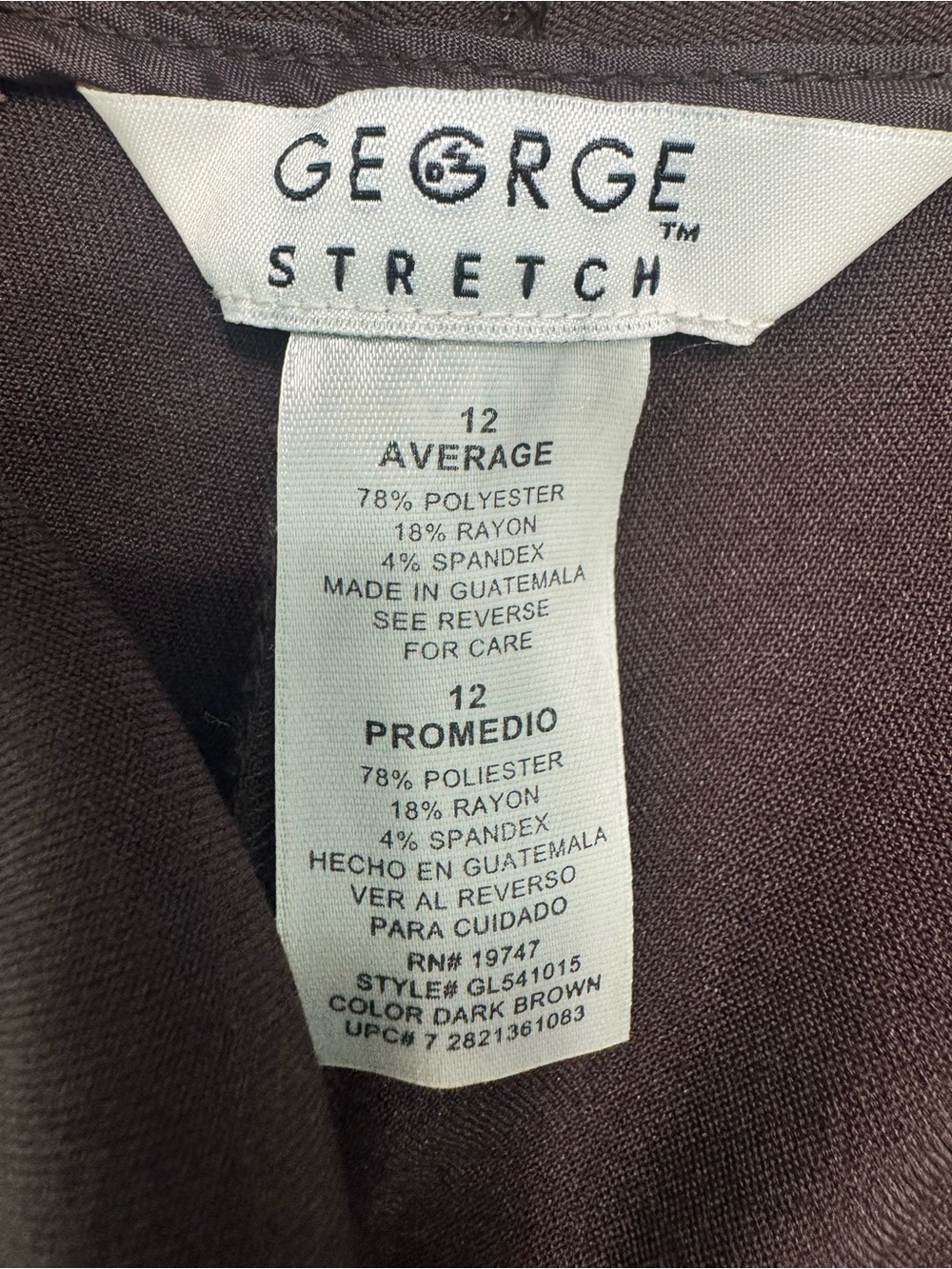 George Brown Straight-Leg Dress Trousers - Picture 4 of 4